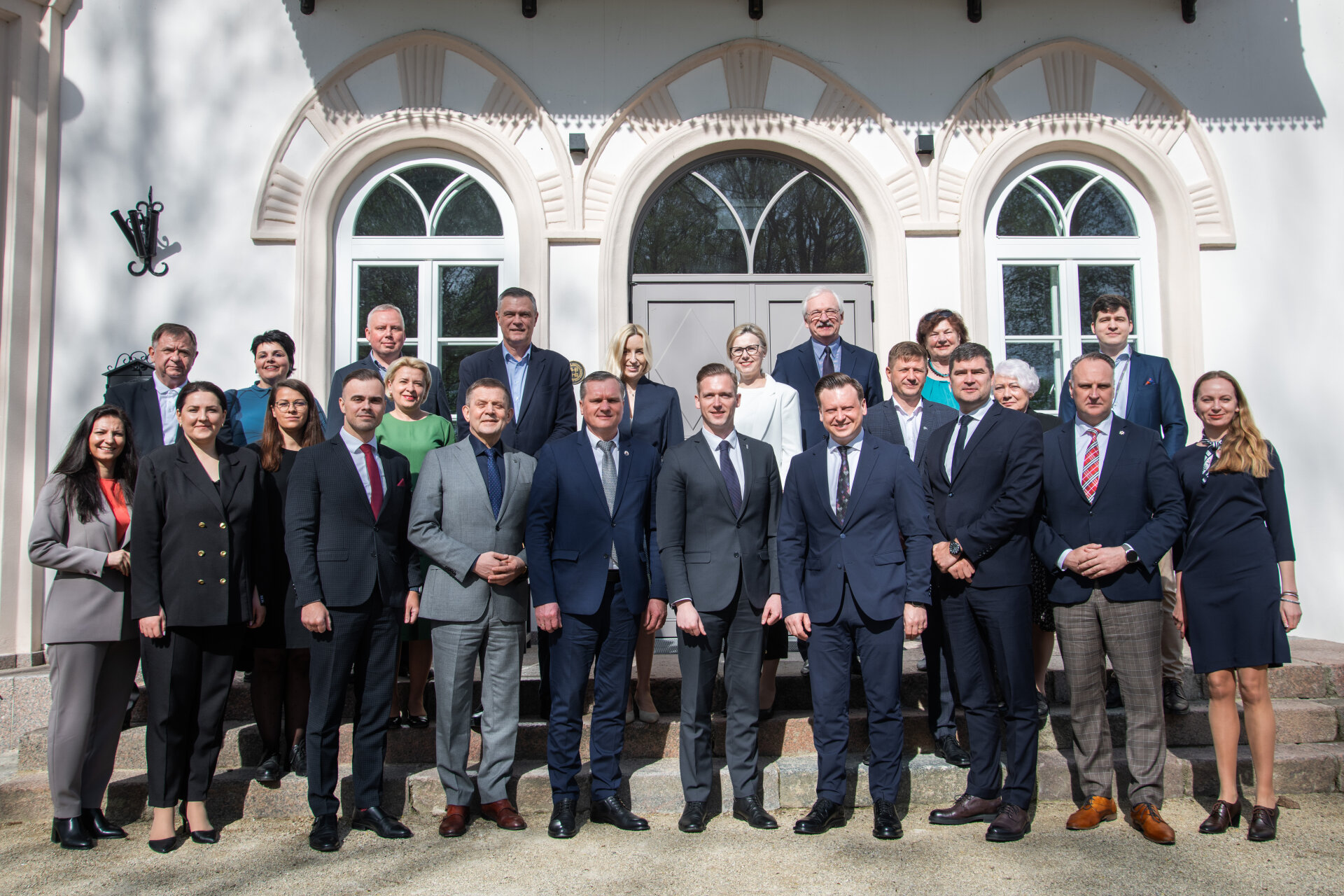 W kwietniu 2024 r. członkowie Rady Rozwoju Regionu Wileńskiego spotkali się na walnym zgromadzeniu w dworze w Glinciszkach w rejonie wileńskim