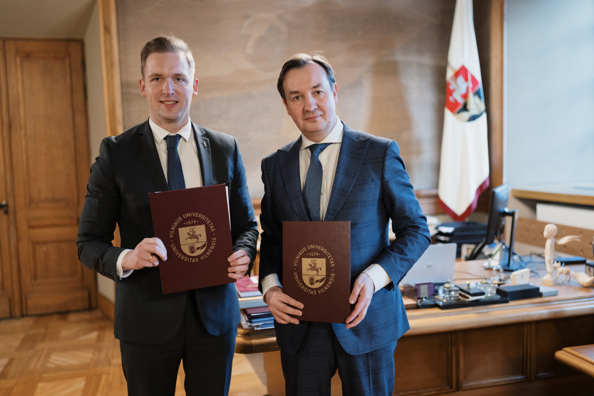 podpisanie umowy o współpracy z Uniwersytetem Wileńskim,
