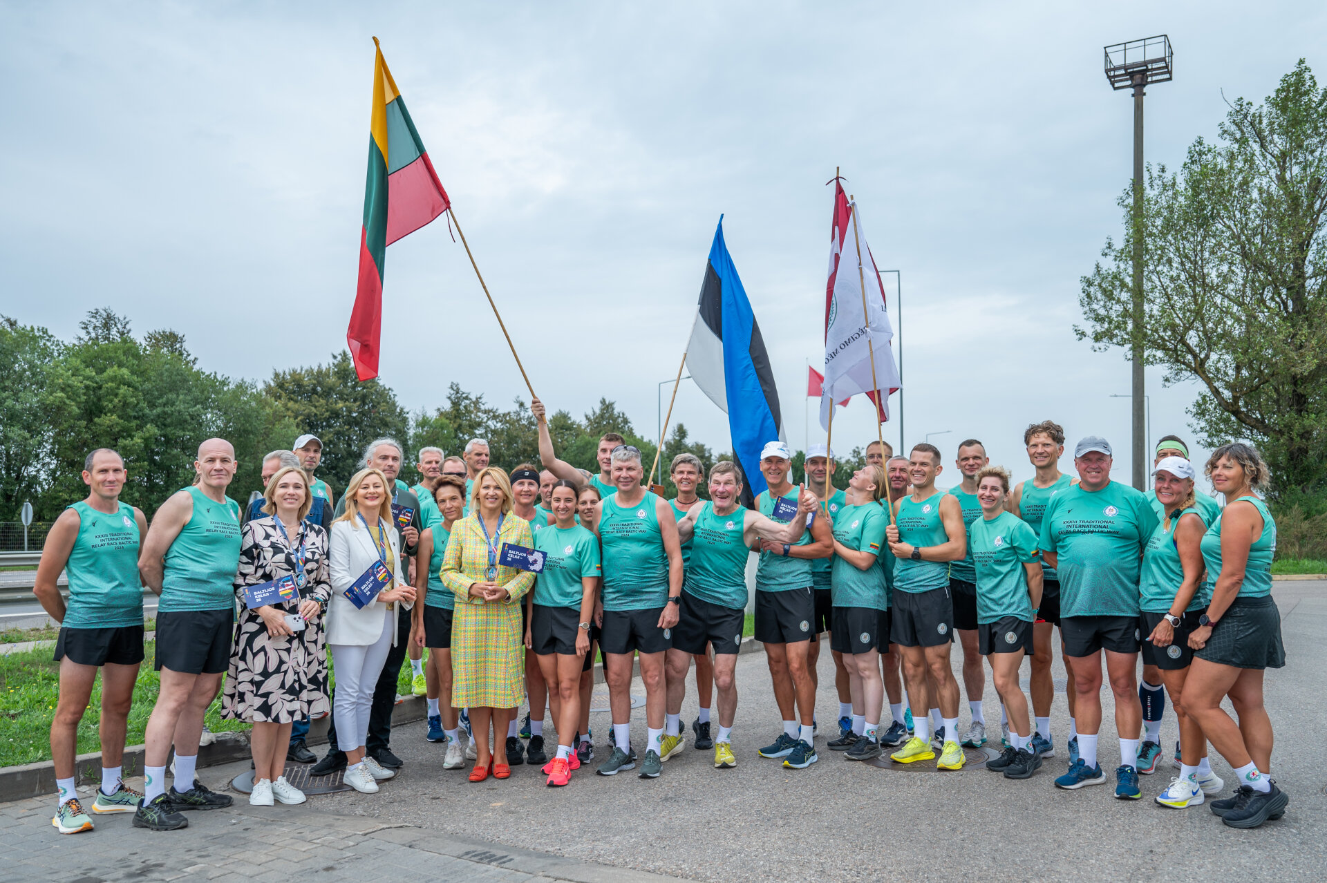 Sportowcy i przedstawiciele samorządu